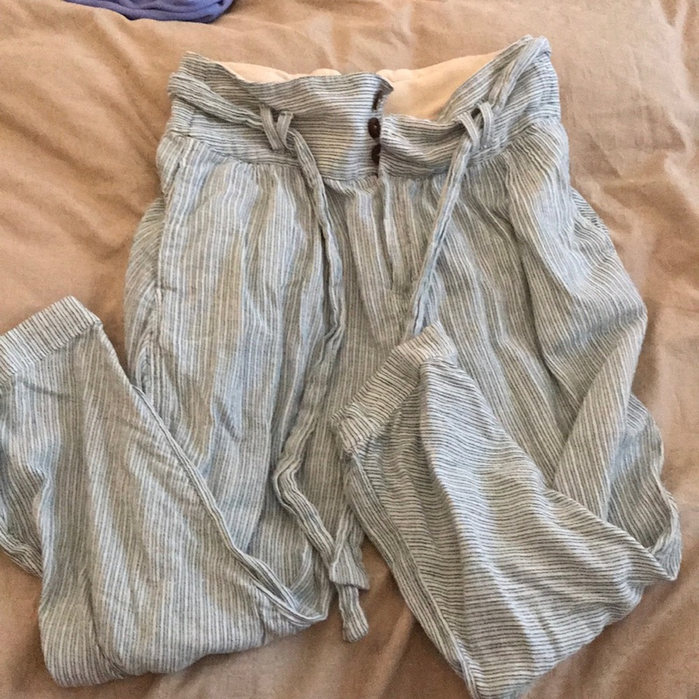 Rumors Yarn dye Harem pants
